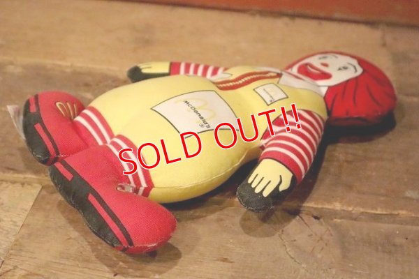 画像7: ct-230101-13 McDonald's / Ronald McDonald 1984 Pillow Doll