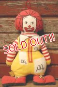 ct-230101-13 McDonald's / Ronald McDonald 1970's Pillow Doll