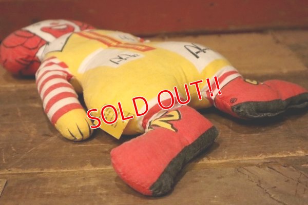 画像7: ct-230101-13 McDonald's / Ronald McDonald 1970's Pillow Doll