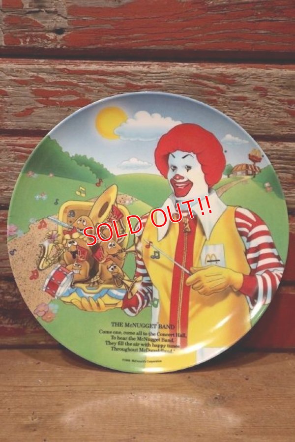 画像1: ct-210401-30 McDonald's / 1989 Collectors Plate "The McNugget Band"