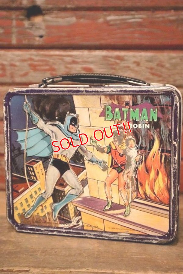 画像4: ct-221201-124 BATMAN and ROBIN / ALADDIN 1966 Metal Lunch Box