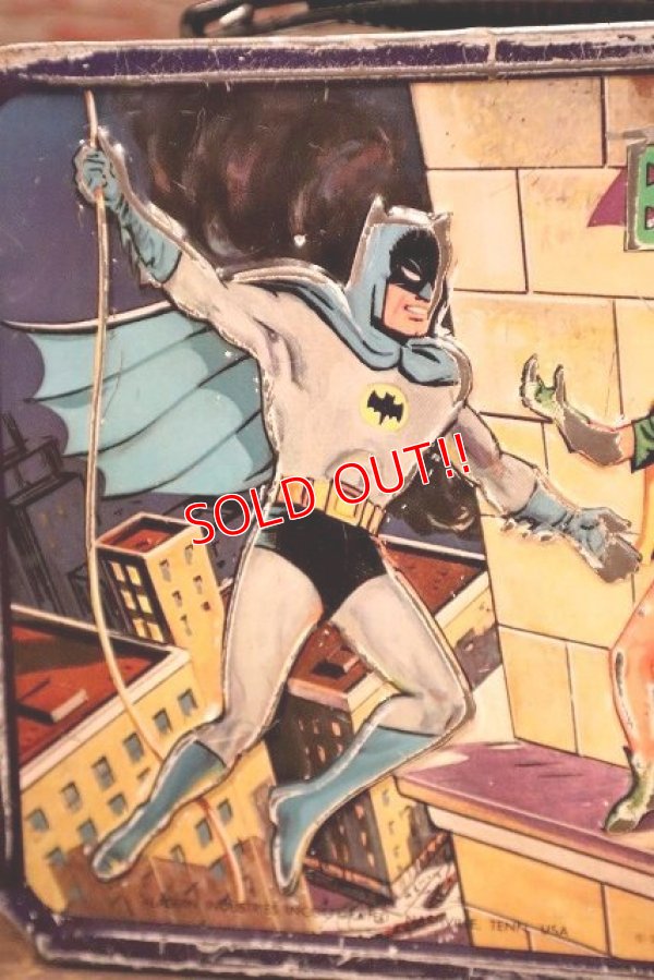 画像5: ct-221201-124 BATMAN and ROBIN / ALADDIN 1966 Metal Lunch Box