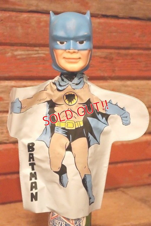 画像1: ct-221201-125 BATMAN / IDEAL1966 Hand Puppet