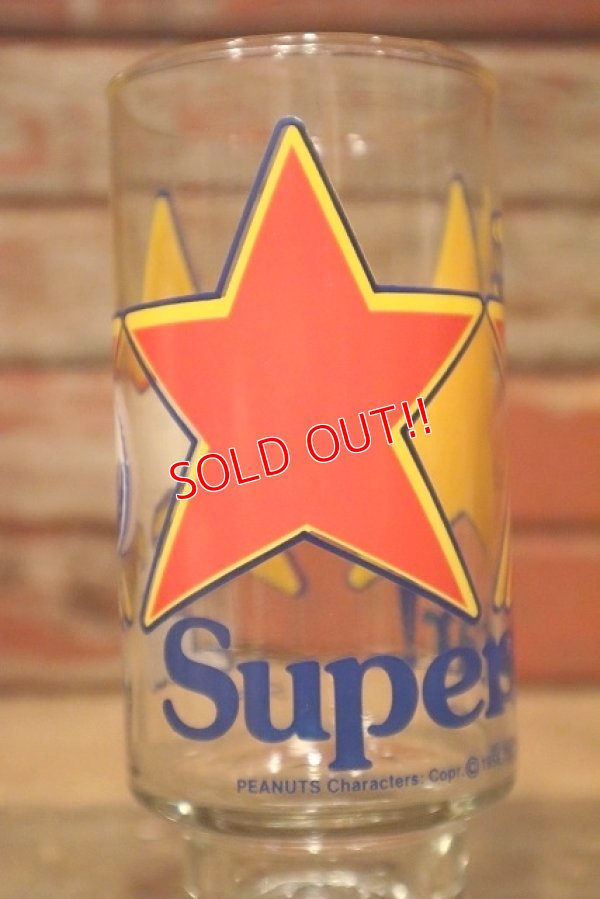 画像4: ct-221201-87 Peanuts / Anchor Hocking 1970's Glass "Superstar"