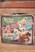 ct-221201-124 BATMAN and ROBIN / ALADDIN 1966 Metal Lunch Box