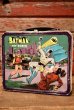 画像1: ct-221201-124 BATMAN and ROBIN / ALADDIN 1966 Metal Lunch Box (1)