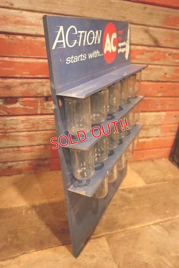 画像7: dp-230101-62 AC Spark Plugs / 1960's Metal Display