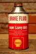 画像1: dp-230101-24 SHELL / 1960's-1970's BRAKE FLUID 12 FL.OZS. Can (1)