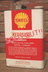 dp-230101-26 SHELL / 1960's-1970's KEROSENE ONE GALLON Can