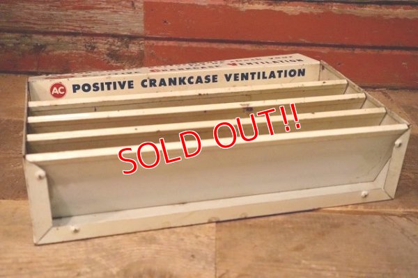 画像10: dp-221201-56 AC / 1960's POSITIVE CRANLCASE VENTILATION Metal Rack