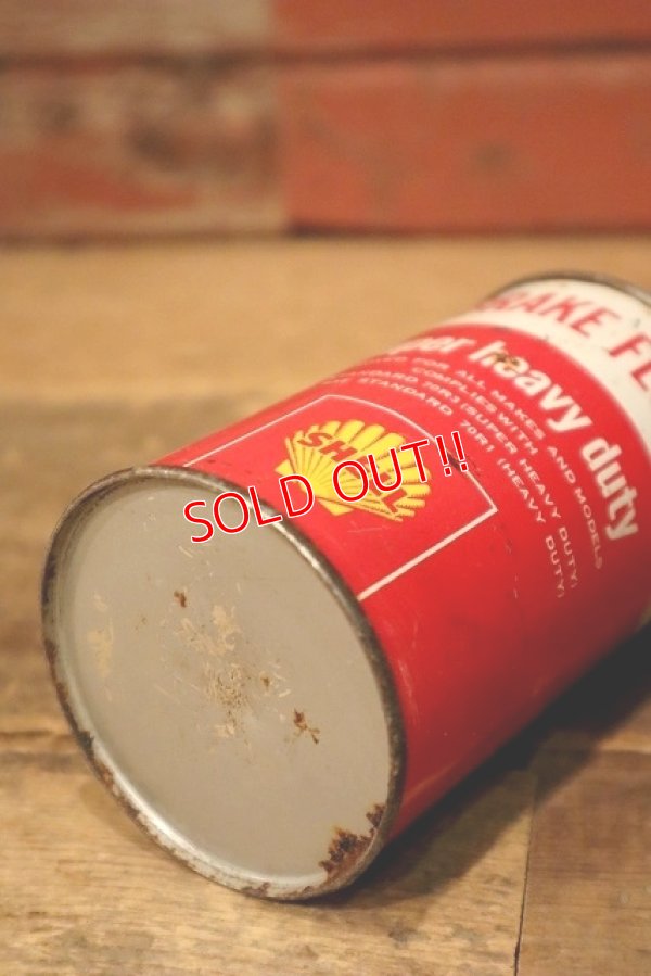 画像6: dp-230101-24 SHELL / 1960's-1970's BRAKE FLUID 12 FL.OZS. Can