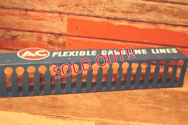 画像8: dp-221201-55 AC / 1960's FLEXIBLE GASOLINE LINES Metal Rack