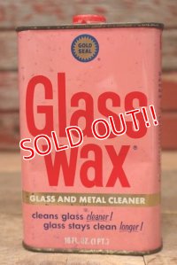 dp-220901-92 GOLD SEAL Glass Wax / Vintage Tin Can