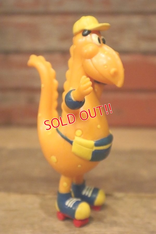 画像3: ct-221201-50 KRAFT / Cheesasaurus Rex 1992 Bendy Figure "Roller Skate"