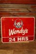 画像1: dp-230101-97 Wendy's / 2000's Road Sign (1)