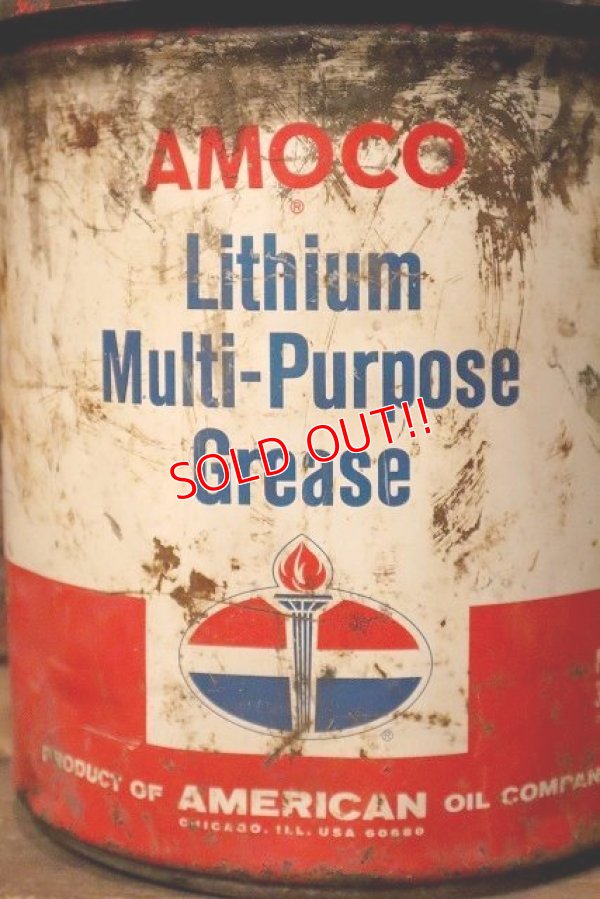 画像2: dp-230101-41 AMOCO / 1960's 5 U.S. GALLONS OIL CAN