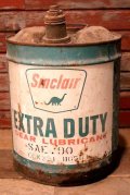 dp-230101-59 Sinclair EXTRA DUTY / 1960's 5 U.S. GALLONS OIL CAN