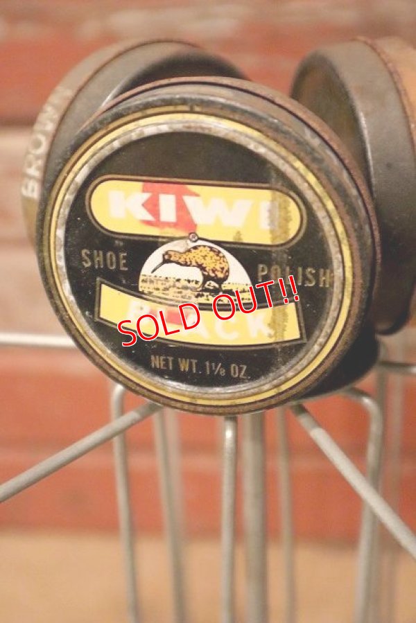 画像3: dp-230101-94 KIWI / SHOE POLISH CAN Display Rack