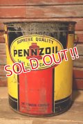 dp-230101-04 PENNZOIL / 1960's-1970's 5 U.S. GALLONS OIL CAN