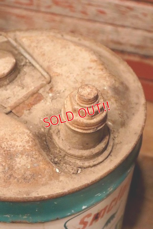 画像5: dp-230101-59 Sinclair EXTRA DUTY / 1960's 5 U.S. GALLONS OIL CAN