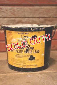 dp-230101-98 Dutch Boy / 1960's 〜Soft Paste White Lead Bucket