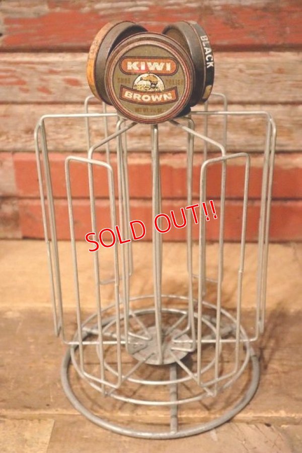 画像1: dp-230101-94 KIWI / SHOE POLISH CAN Display Rack