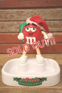 ct-230101-15 Mars / M&M's Talking Animated Christmas Candy Dish "Red"