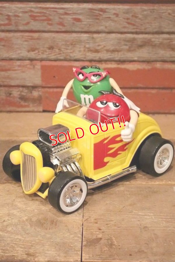 画像1: ct-230101-15 Mars / M&M's "Rebel Without A Clue Hot Rod" Candy Dispenser