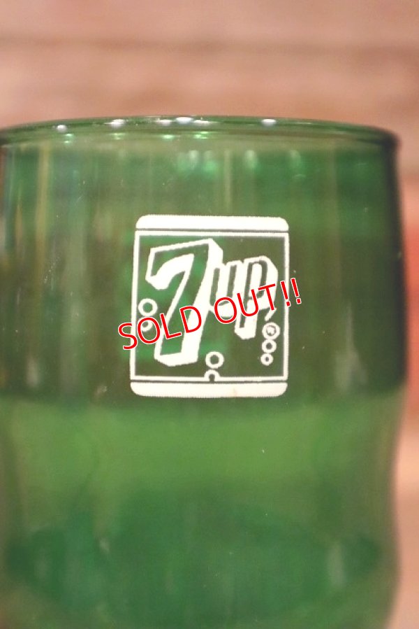 画像2: dp-230101-99 7up / Anchor Hocking Forest Green 1950's-1960's Tumbler