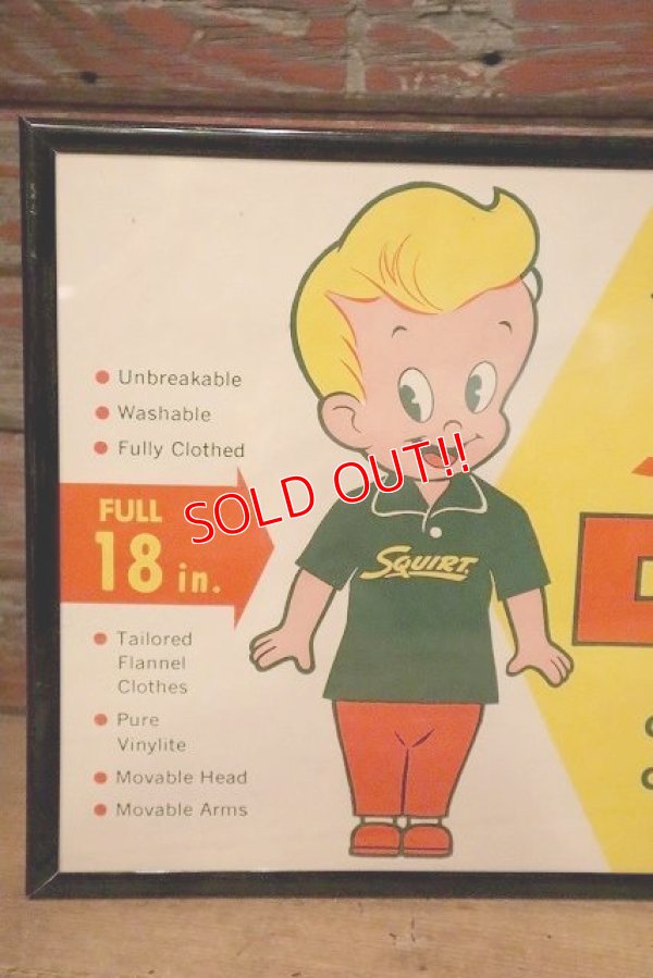 画像2: ct-230101-08 Squirt / 1962 Squirt Boy Doll Mail Order Advertisement Poster