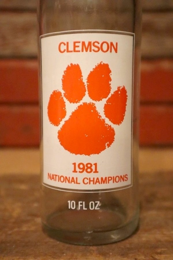 画像2: dp-230101-65 Clemson University / CLEMSON TIGERS 1981 National Champions Coca Cola Bottle