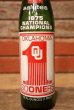 画像2: dp-230101-65 University of Oklahoma / OKLAHOMA SOONERS 1975 National Champion 7up Bottle (2)