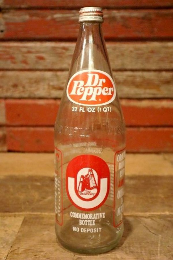 画像1: dp-230101-65 University of Oklahoma / OKLAHOMA SOONERS 1975 National Champion Dr Pepper Bottle