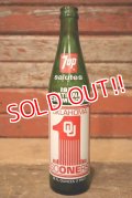 dp-230101-65 University of Oklahoma / OKLAHOMA SOONERS 1975 National Champion 7up Bottle