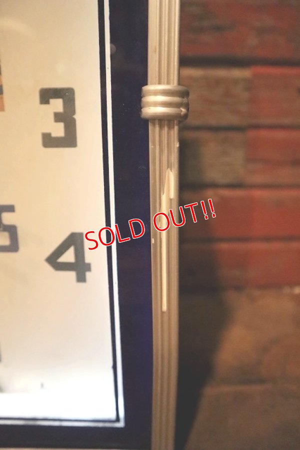 画像9: dp-230101-44 HEADLIGHT WORK CLOTHES 1940's Advertising Neon Clock