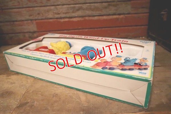 画像12: ct-230201-10 SESAME STREET / ILLCO 1989 Big Bird's Wind-Up Train