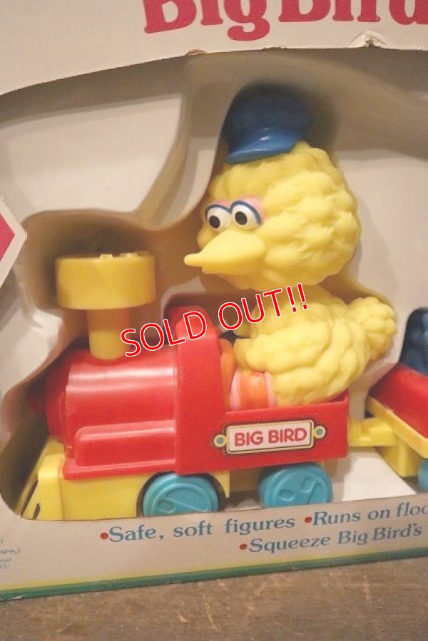 画像2: ct-230201-10 SESAME STREET / ILLCO 1989 Big Bird's Wind-Up Train