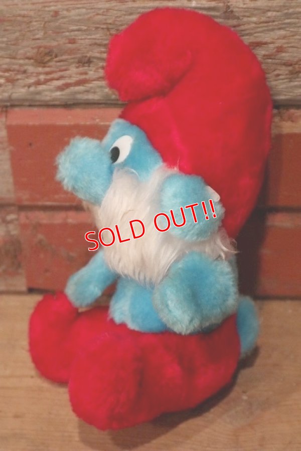 画像3: ct-220719-58 Papa Smurf / 1980's Plush Doll (S)