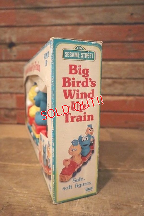 画像9: ct-230201-10 SESAME STREET / ILLCO 1989 Big Bird's Wind-Up Train