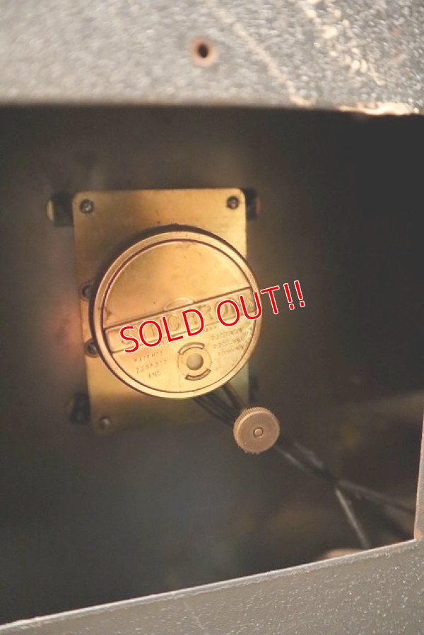 画像15: dp-230101-44 HEADLIGHT WORK CLOTHES 1940's Advertising Neon Clock