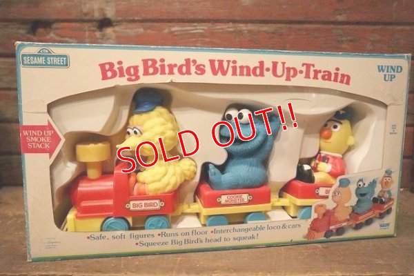 画像1: ct-230201-10 SESAME STREET / ILLCO 1989 Big Bird's Wind-Up Train