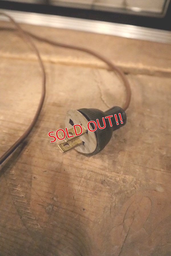 画像17: dp-230101-44 HEADLIGHT WORK CLOTHES 1940's Advertising Neon Clock