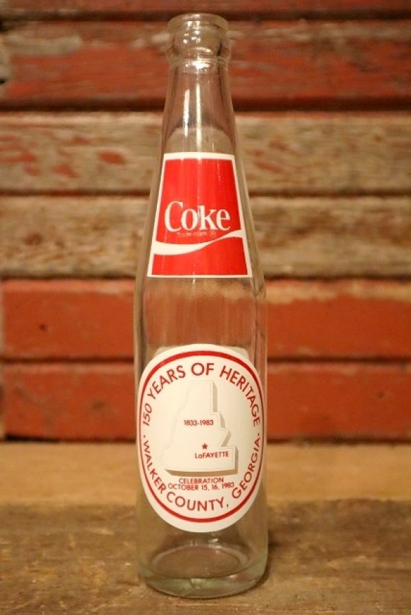 画像1: dp-230101-65 Georgia 150 Years Heritage LaFAYETTE / 1983 Coca Cola Bottle