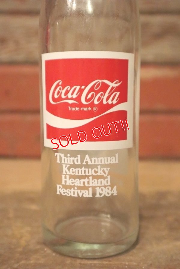 画像2: dp-230101-65 Third Annual Kentucky Heartland Festival / 1984 Coca Cola Bottle
