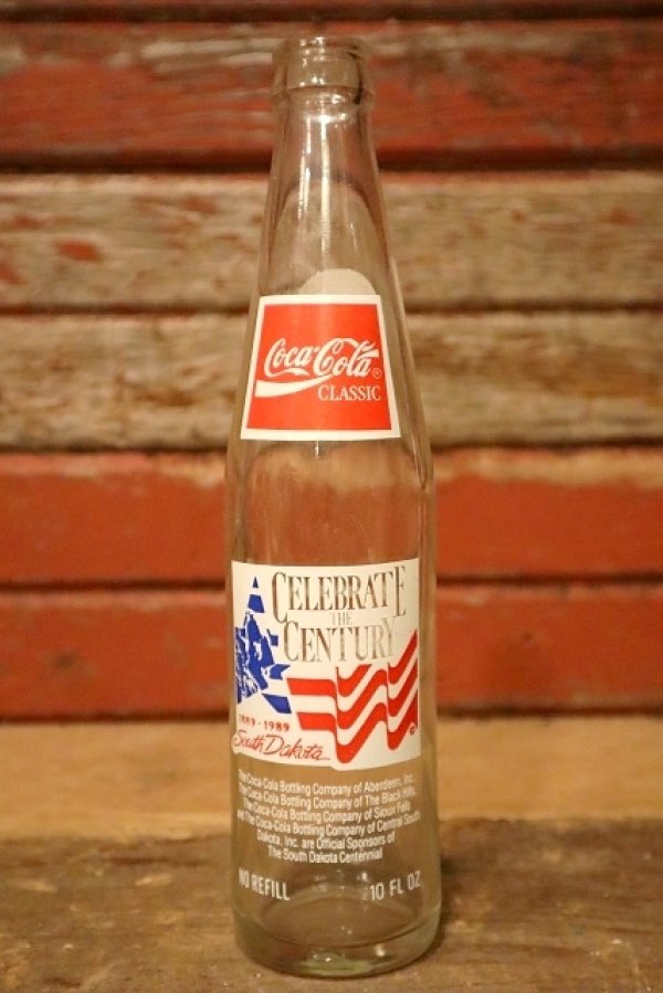 画像1: dp-230101-65 CELEBRATE OF CENTURY  South Dakota / 1989 Coca Cola Bottle