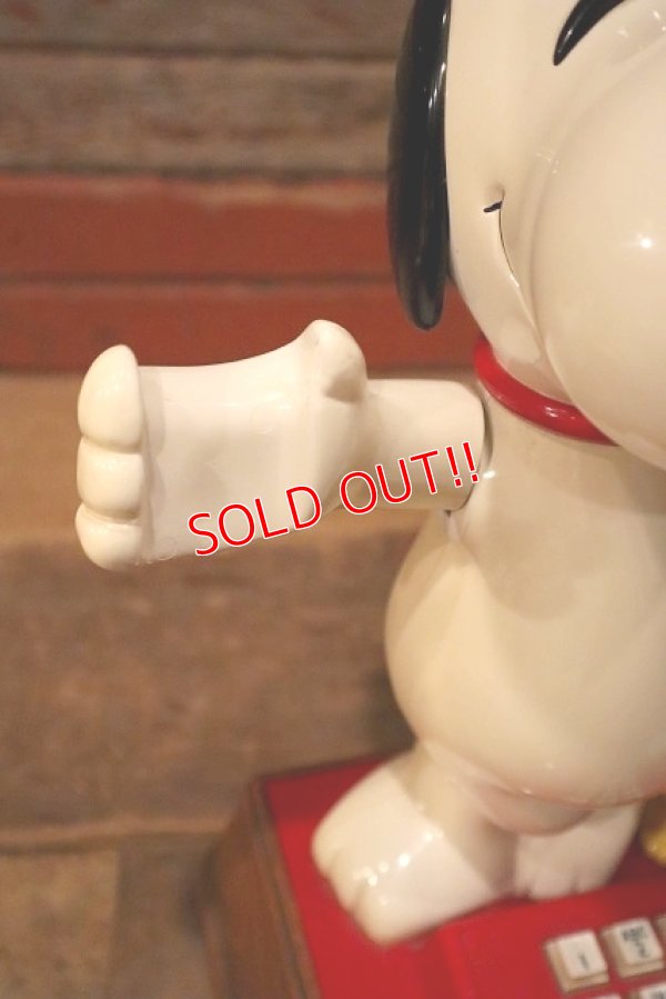 画像9: ct-230201-20 Snoopy & Woodstock / 1976 Telephone