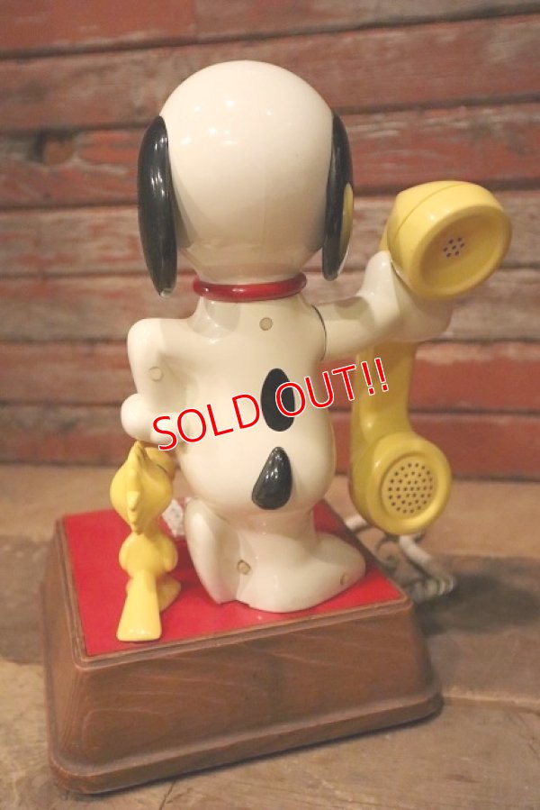 画像6: ct-230201-20 Snoopy & Woodstock / 1976 Telephone
