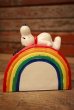 画像1: ct-230201-21 Snoopy / Determined 1970's Coin Bank "Rainbow" (1)