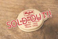 dp-221201-53 Mobil BOB'S MOBILGAS SATTION / 1950's-1960's Measuring Tape
