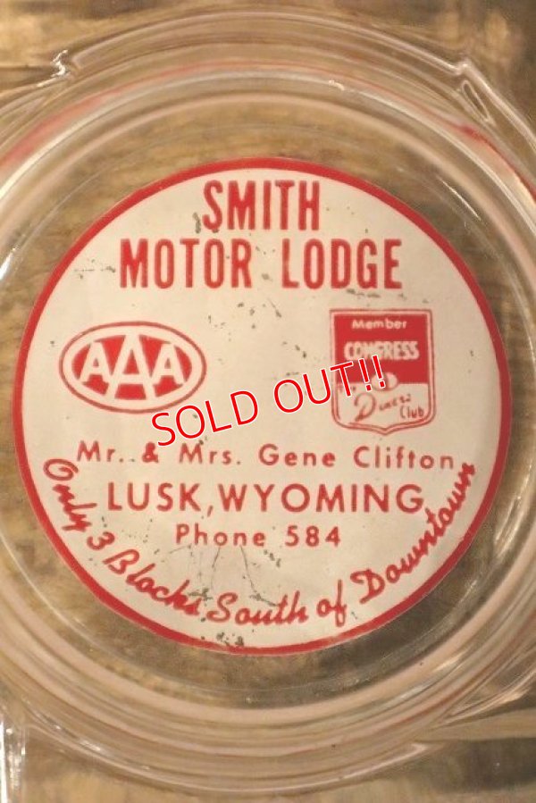 画像1: dp-230201-07 SMITH MOTOR LODGE / Vintage Ashtray